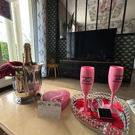Romantisme Et Glamour Avec Spa ,Jardin Proche Zenith Дижон Экстерьер фото